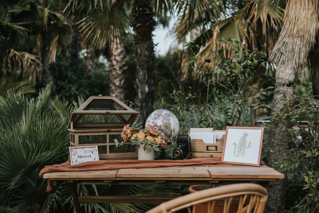 Mariage wild et bohème 