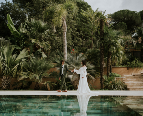 Mariage British Colonial en Provenc