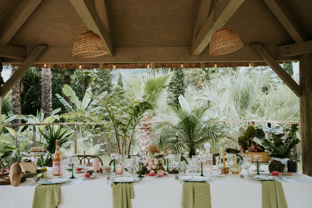 Mariage British Colonial en Provence