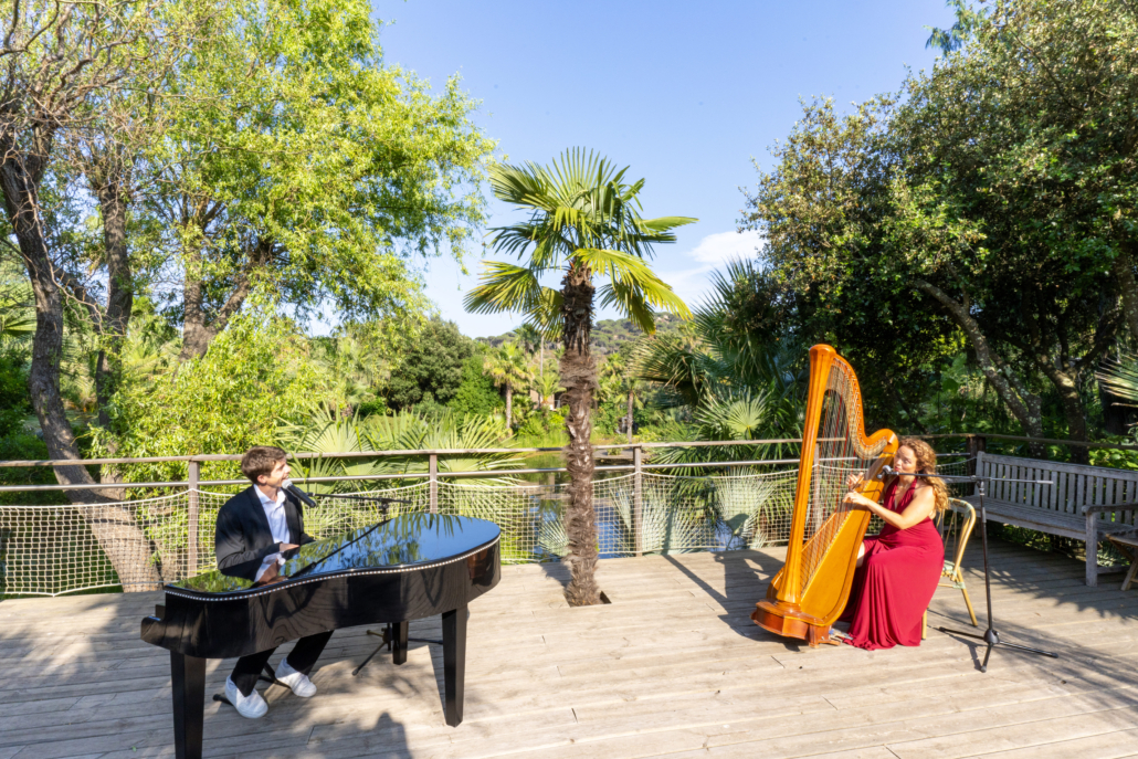 Magic Riviera Tropicana Events piano et harpe